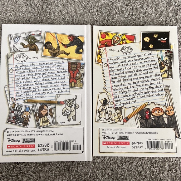 Disney’s Star Wars Jedi Academy children’s books (lot of 2) - Picture 2 of 2